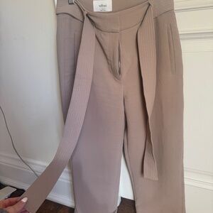 Aritzia beige dress pants